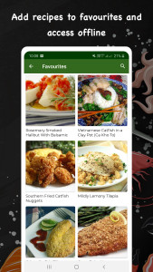 اسکرین شات 6 برنامه Fish Recipes