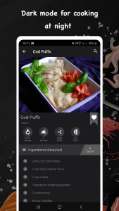 اسکرین شات 3 برنامه Fish Recipes