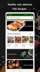 اسکرین شات 1 برنامه Fish Recipes