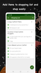 اسکرین شات 5 برنامه Fish Recipes
