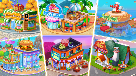 اسکرین شات 6 بازی Food Voyage: Fun Cooking Games