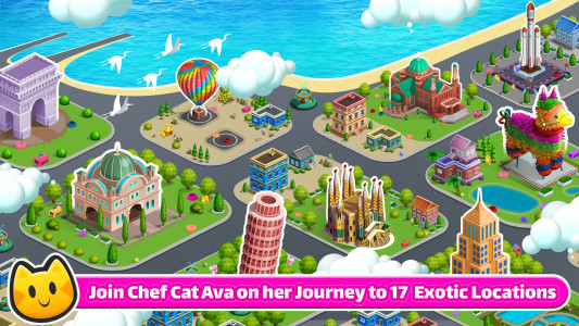 اسکرین شات بازی Chef Cat Ava™ Cooking Mania 3