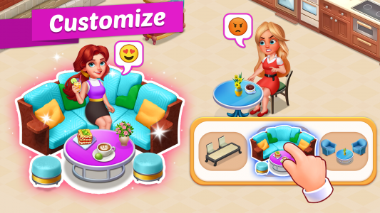 اسکرین شات 8 بازی Happy Cooking: Restaurant Game