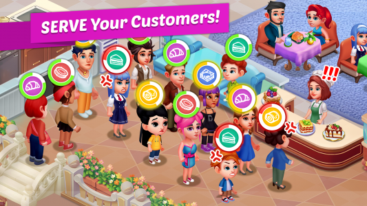 اسکرین شات 5 بازی Happy Cooking: Restaurant Game