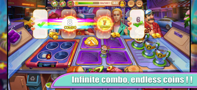 اسکرین شات بازی Cooking Restaurant - Fast Kitchen Game 3