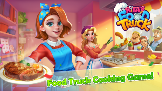 اسکرین شات 1 بازی Rita's Food Truck:Cooking Game