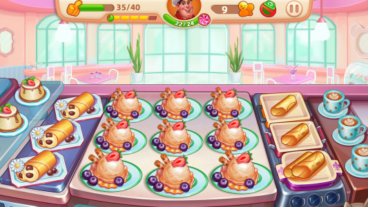 اسکرین شات بازی Cooking Yummy-Restaurant Game 1