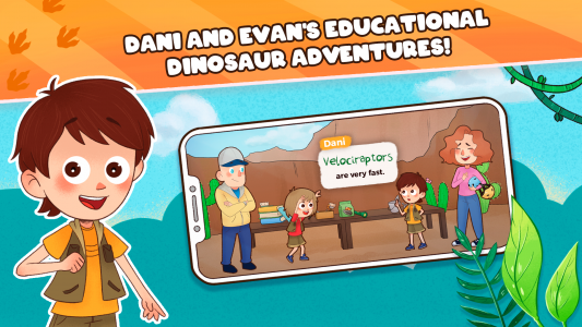 اسکرین شات 1 بازی Dani and Evan: Dinosaur books