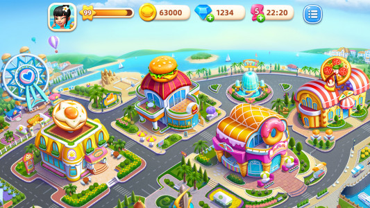 اسکرین شات 6 بازی Cooking City - Cooking Games