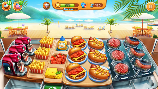 اسکرین شات بازی Cooking City: Restaurant Games 1