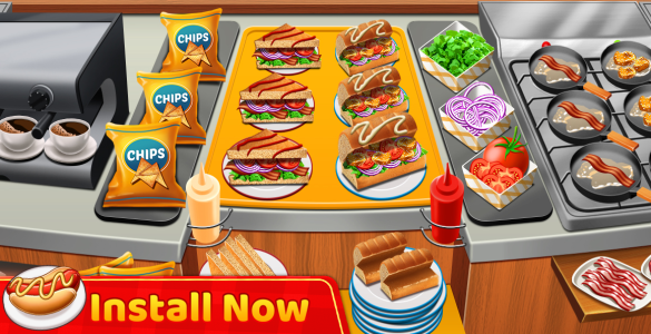 اسکرین شات 3 بازی Cooking Empire Games for Girls