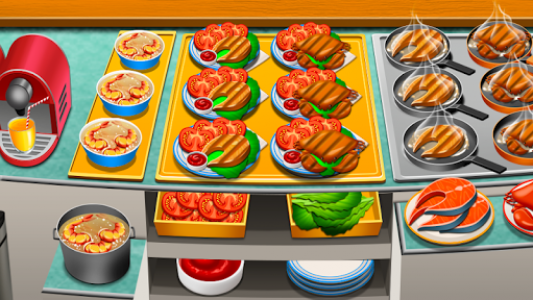 اسکرین شات برنامه Cooking Games for Girls - Craze Food Kitchen Chef 2