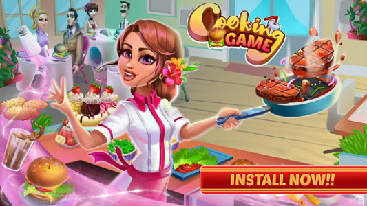 اسکرین شات برنامه Cooking Games for Girls - Craze Food Kitchen Chef 3