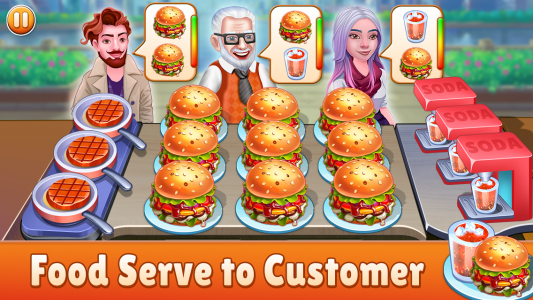 اسکرین شات بازی Food Serve - Cooking Games 2