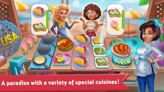 اسکرین شات 2 بازی Cooking Kingdom: Cooking Games