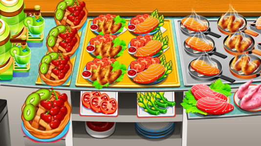 اسکرین شات 2 برنامه Cooking Mania Food Restaurant