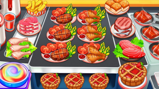 اسکرین شات 1 برنامه Cooking Mania Food Restaurant