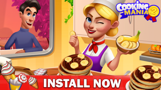 اسکرین شات برنامه Cooking Mania - Girls Games Food Craze Restaurant 3
