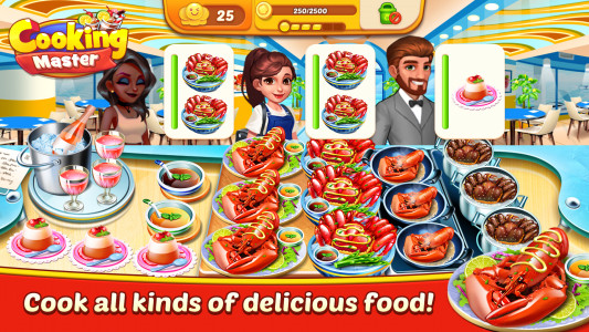 اسکرین شات بازی Cooking Master:Restaurant Game 4