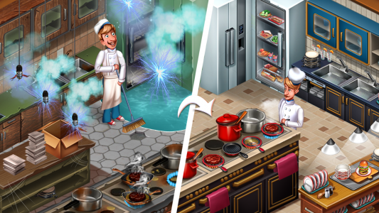 اسکرین شات بازی Cooking Team: Restaurant Games 6