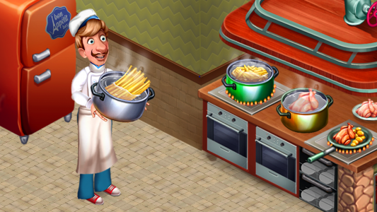 اسکرین شات بازی Cooking Team: Restaurant Games 2