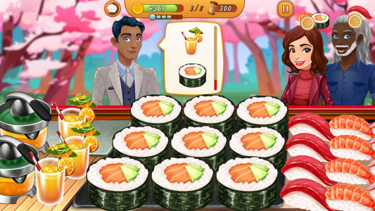 اسکرین شات بازی Cooking Team: Restaurant Games 3