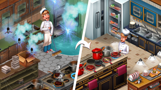 اسکرین شات بازی Cooking Team: Cooking Games 4