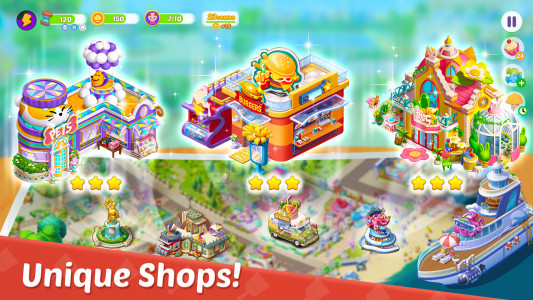 اسکرین شات 5 بازی Cooking Town - Restaurant Game