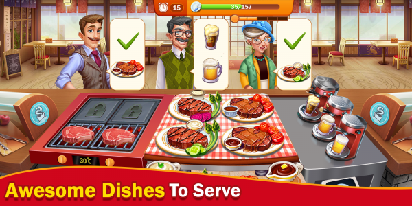 اسکرین شات بازی Cooking Game Crazy Super Chef 1