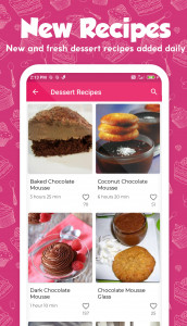 اسکرین شات برنامه Dessert Recipes 5