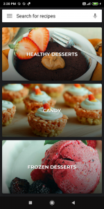 اسکرین شات برنامه Dessert Recipes 6