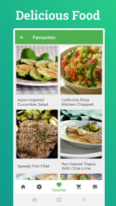 اسکرین شات 3 برنامه Diabetic Recipes: Healthy Food