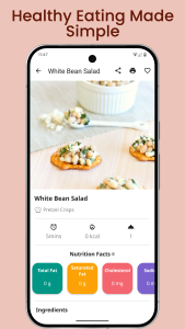 اسکرین شات 2 برنامه Low Calorie Recipes
