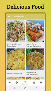 اسکرین شات 3 برنامه Pasta Recipes