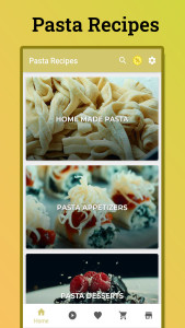 اسکرین شات 1 برنامه Pasta Recipes
