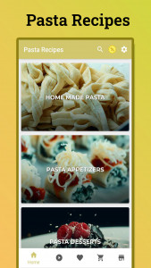 اسکرین شات 1 برنامه Pasta Recipes
