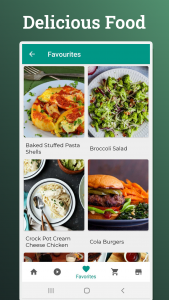 اسکرین شات 3 برنامه Recipe book : Healthy recipes