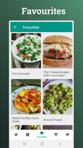 اسکرین شات 4 برنامه Recipe book : Healthy recipes