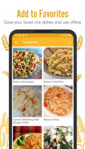 اسکرین شات برنامه Rice Recipes : Fried rice, pilaf 5