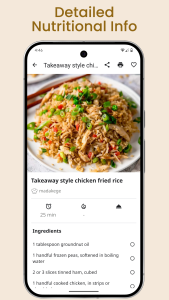 اسکرین شات 4 برنامه Rice Recipes