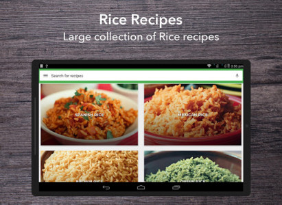 اسکرین شات برنامه Rice Recipes : Fried rice, pilaf 7