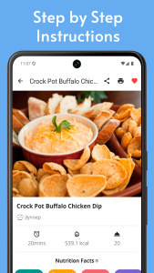 اسکرین شات 2 برنامه Crock Pot: Slow Cooker Recipes