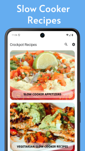 اسکرین شات 1 برنامه Crock Pot: Slow Cooker Recipes