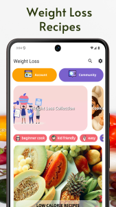 اسکرین شات 1 برنامه Weight Loss Recipes