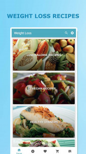 اسکرین شات 1 برنامه Weight Loss Recipes