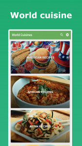 اسکرین شات برنامه All Recipes : World Cuisines 1