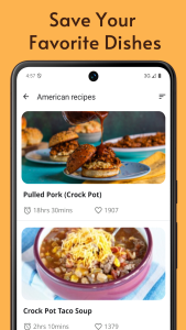 اسکرین شات 3 برنامه Recipes : World Cuisines