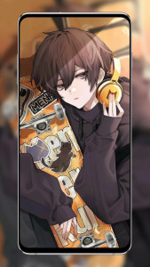 اسکرین شات 8 برنامه Anime Boy Wallpapers