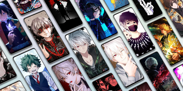 اسکرین شات 1 برنامه Anime Boy Wallpapers