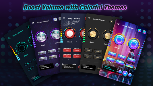 اسکرین شات برنامه Volume Booster-Sound Booster 1